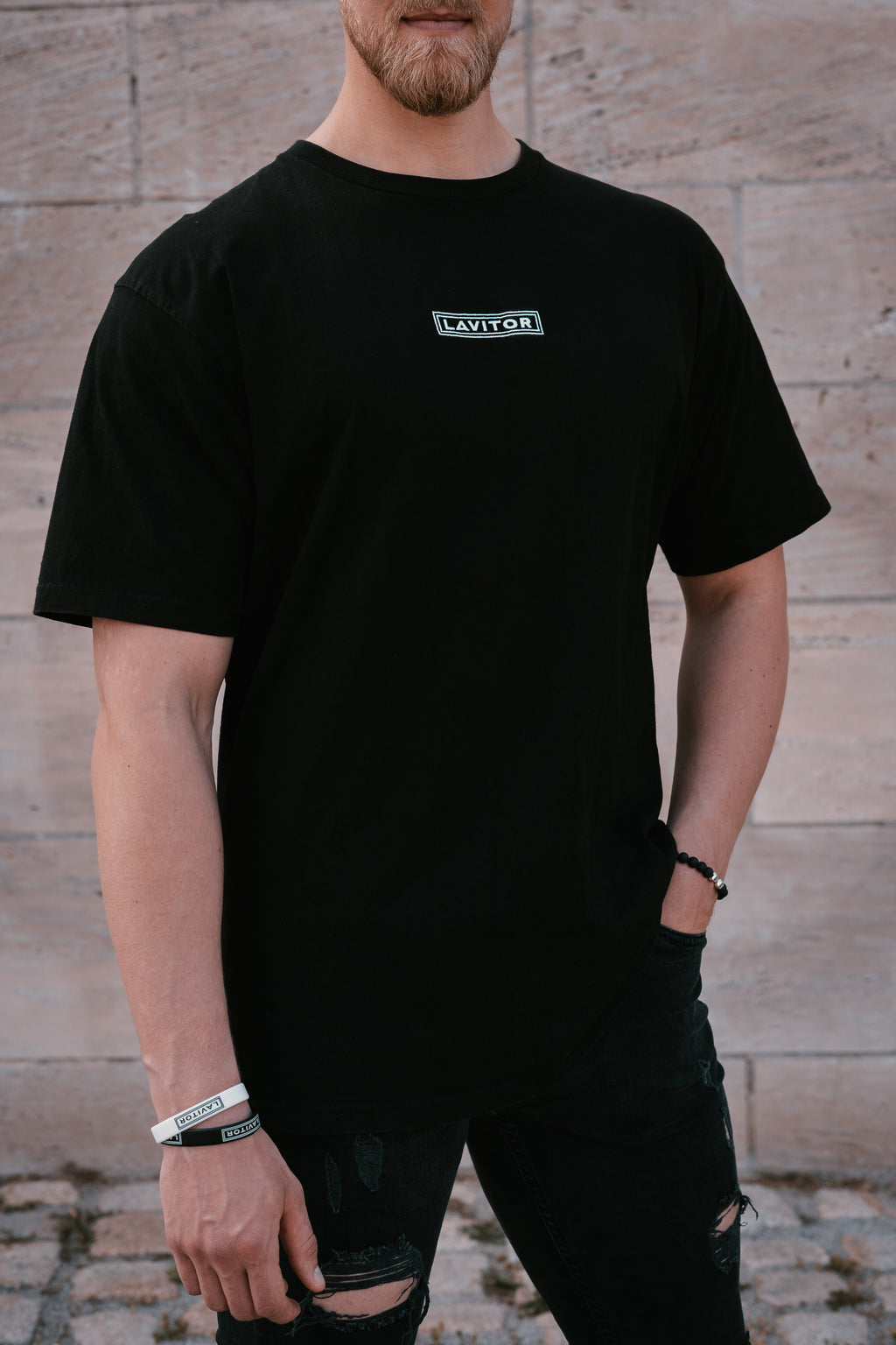 Heavy Cotton T-Shirt - Black
